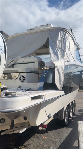 Ludicrous Marine LLC on Instagram: "FOR SALE‼️‼️ Sea Trials Available All Weekend | Qualified Buyers 🛡️ Warranty through 8/25/27 ⚡ Serious Performance Twin Yamaha V8 425s (21 hours) w/ Helm Master EX Joystick 🧭 Loaded Helm & Tech • Dual Garmin 8616 XSV + Open Array Radar • Bow Thruster • Wireless Windlass Remote 🔥 Premium Options • Diesel Generator (110V) • PowerShade + Bow Sun Shade • JL Audio Performance Stereo • Underwater Blue Lights • Teak Cockpit Table & Seagrass Mat • Palm Beach Aft En