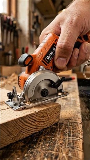 Mini Circular Saw | Compact Handheld Power Saw with Metal Blade Guard #minimachine