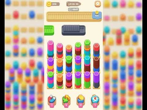 Pencil Stack Color Sort ✏️ Level 85 Walkthrough & Solution