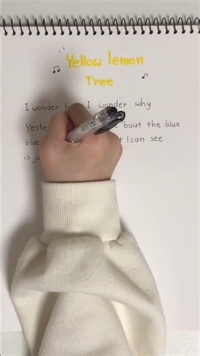 Yellow lemon tree🍋🌲🎵