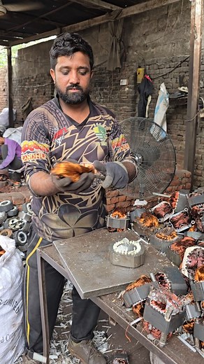 185K views · 1.1K reactions | Fast & Easy Copper Coil Removal | Done Entirely by Hand #CopperCoilRemoval #CopperStripping #ScrapMetal #CopperRecovery #HandTechnique #DIYMetalWork #MetalRecycling | Create Corner | Facebook