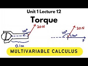 Torque, Multivariable Calculus