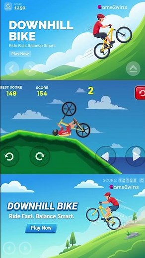 𝗢𝗻𝗹𝗶𝗻𝗲 𝗕𝗿𝗼𝘄𝘀𝗲𝗿 𝗚𝗮𝗺𝗲 | 𝗗𝗼𝘄𝗻𝗵𝗶𝗹𝗹 𝗕𝗶𝗸𝗲 #games #gaming #runninggames #bycycle