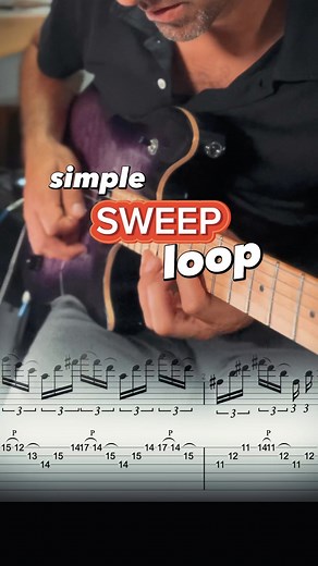 5.3K views · 488 reactions | With just one tiny sweep shape you can change the world ❤️‍ This is one of my favorite patterns  / @kristoferdahl1 #sweeppicking #shredguitar #guitarlesson #guitarsolo #guitarlicks #guitartechnique #neoclassical #yngwiemalmsteen | GMC Guitar Lessons | Facebook