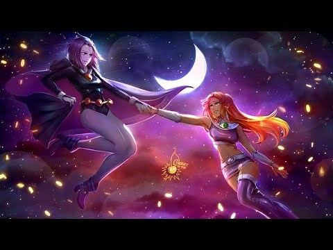 Starfire x Raven - Fire meet Gasoline 🔥🖤