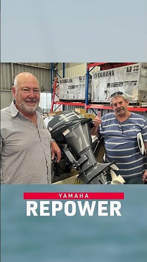 Yamaha Repowers transforming boats this week!