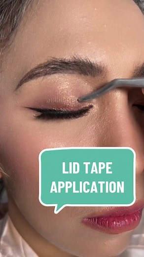 Mastering the Perfect Lid Tape Application for Stunning Eyelids | On This Day