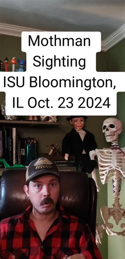 Mothman Sighting in Bloomington, IL - October 2024