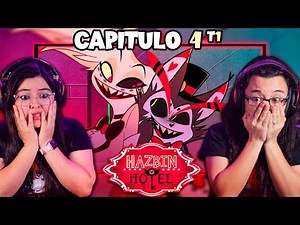 HAZBIN HOTEL "ANGEL NO SE LO MERECE.."😰😰 POR PRIMERA VEZ | CAPITULO #4 T1🤯 REACCIÓN