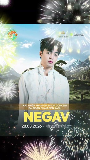 NEGAV đã xác nhận tham gia Mega Concert Gia Lai - Đại Ngàn Chạm Biển Xanh