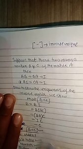 Find inverse of the following matrices by elementary row/column... | Filo