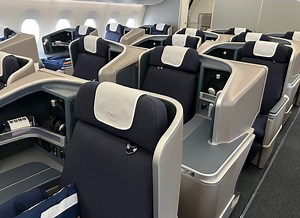 Lufthansa Debuts "New" A350 Business Class