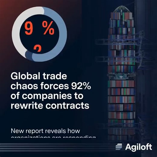 ⚠️ If your contracts aren’t built to flex, you’re already behind. Agiloft recently surveyed 600 legal, procurement, and commercial professionals across the U.S. and U.K. to find out how businesses are adapting, and what top-performing teams are doing to turn volatility into a competitive edge. Check out the report to learn: → How teams are tracking tariff-related clauses and obligations → Where process gaps are putting organizations at risk → Real-world strategies for staying compliant and in co