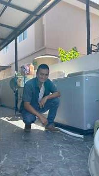 How to fix a broken or leaking washing machine drain hose #laundry #washing machine #Chuanakon #d...