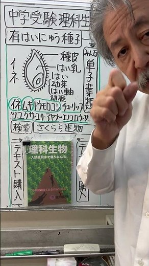 理科生物5️⃣有胚乳種子と端子用類