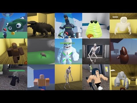 Running From the Deadly SCP Monsters! 😱 | SCP Horror Game and big new monster's#roblox #viral #scp