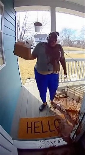 Porch Pirate Poop Prank! 💩