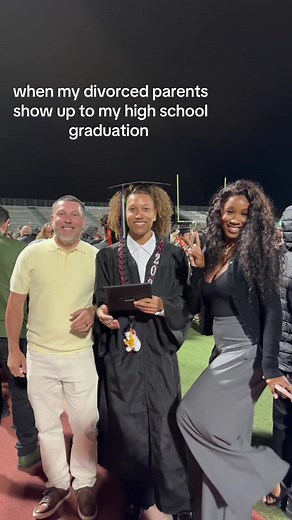 When My Divorced Parents Show Up to My High School Graduation