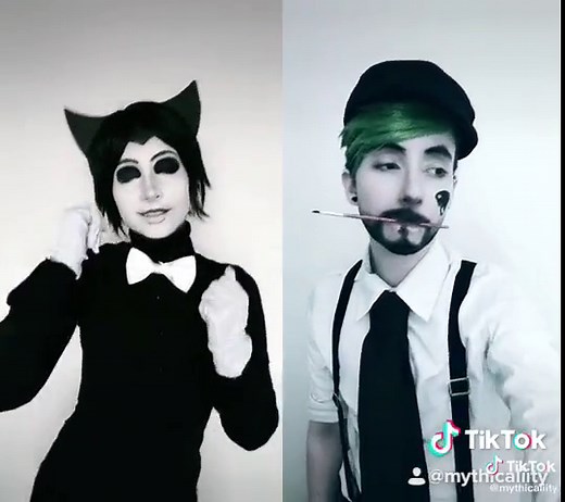 Flashback to the past with one of the first Bendy and Shawn Flynn videos I ever made! My beard was so bad ahh! Have you played Dark Revival yet? 👀 #bendyandtheinkmachine #bendyandthedarkrevival #shawnflynn #cosplay