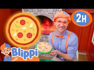 Blippi Prepares a Funny Fun Pizza 🍕 | Kids Toy Play | Educational Videos for Kids