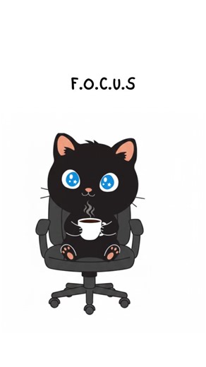 Crazy Cat Show on Instagram: "Just F.O.C.U.S 🥴 #sarcasm #catofusa #funnycatsofinstagram #catofamerica #unhinged"