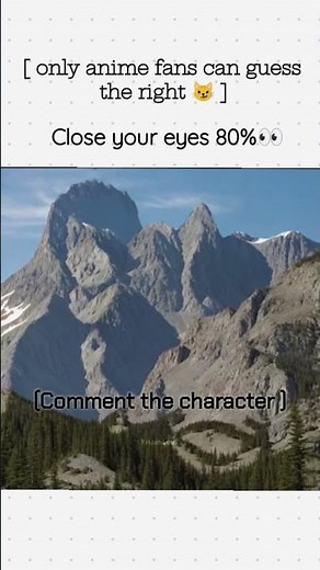 Close Your Eyes 80% & Guess the Anime Character 👀🔥