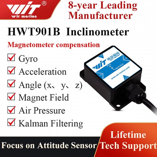 Accelerometer with air pressure | MPU 9250 IMU - WitMotion ShenZhen CO.,LTD