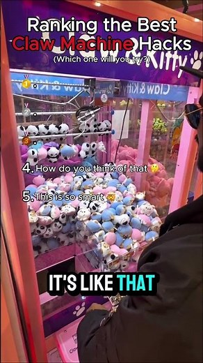 Ranking the Best Claw Machine Hacks