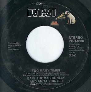 Earl Thomas Conley And Anita Pointer - Too Many Times / Changes Of Love