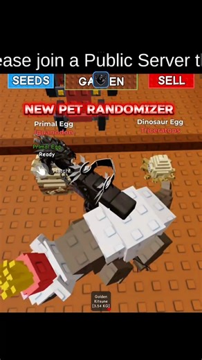 New pet Egg randomizer 🤯😳 #roblox #growagarden #viral #script #egg #randomizer #trending
