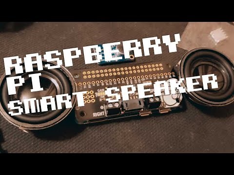 Raspberry Pi Zero W Smart Speaker Assembly
