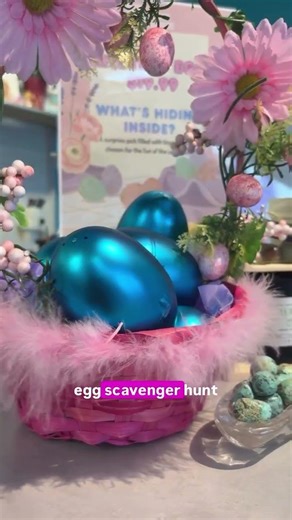 We hid 100 Easter eggs in the store… and every one has a prize 🥚✨ Find 1 hidden egg, bring it to