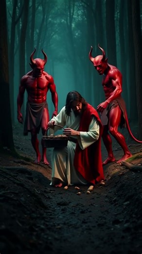 Devil Falls Back At Jesus Presence #jesus #faith #shorts