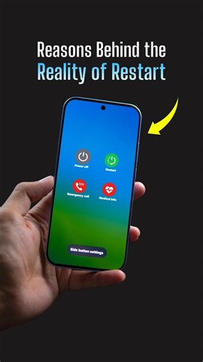 Reality of Smartphone Restart 🤯