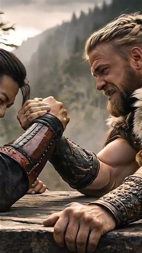 Samurai vs Viking PART-3 | Arm Wrestling Battle