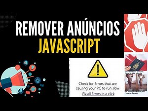 REMOVER ANÚNCIOS - JAVASCRIPT