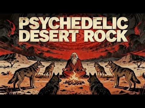 Psychedelic Desert Rock for Relaxing & Deep Focus | Red Vortex Ritual