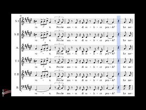 Choir/chór G. Verdi - Nabucco - Va, pensiero - Alto + score