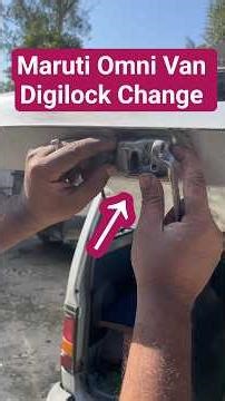 Maruti omni van digilock change #shorts