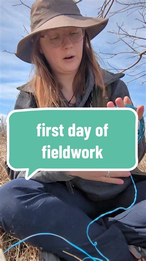 the first day of fieldwork setting up an experiment to look at the relation between soil temperature and spring bumble bee queen emergence. hopefully we will be able to radio tag bumble bee queens from this area and track their movement right from their hibernation spot! #bumblebee #bumblebees #science #beetok #ecology #research #beetok🐝 #bees #insects #experiment