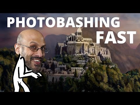 Introduction to Photobashing - Digital Painting Tutorial Ep. 1