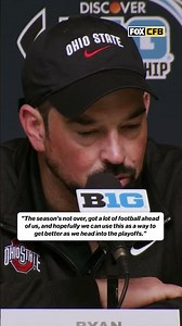 Ryan Day on Preparing for CFP after losing in Big 10 Championship #cfb #football #college #buckeyes