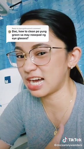 How to Clean Green Nose Pads on Eyeglasses