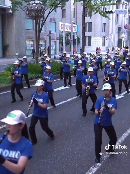 TOHO Marching Band from Japan 🇯🇵