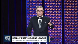 At a film festival in Boulder, Colorado, actor Alec Baldwin said the "Rust" movie lawsuits are targeting wealthy people rather than those who are negligent and have no money. Law&Crime Daily | Law&Crime