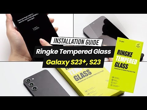 Galaxy S23 & Galaxy S23+ | Ringke Tempered Glass - Installation Guide