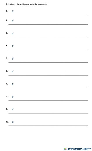 Listening: Zero Conditional worksheet