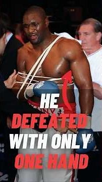 He Defeated With Only One Hand
