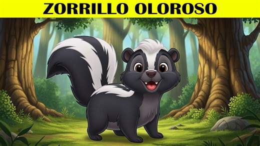 "Zorrillo Oloroso" - Cuentos Infantiles con Moraleja Dibujos animados | Cartoon #cuentosparaniños #cuentosinfantiles | Cuentos infantiles con moraleja