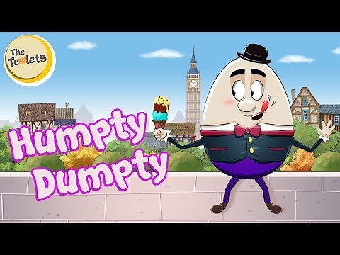 Humpty Dumpty Rhyme for Preschoolers I Nursery Rhymes and Kid Songs I The Teolets